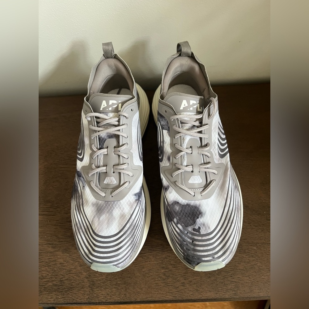 APL Dynamic Gray and White Sneakers